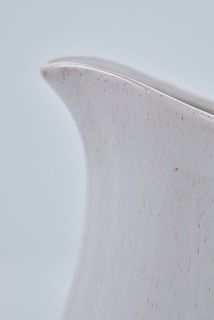 釉薬の特性上、真っ白な陶器ではなく点々とした模様があります。