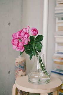 気持ちがぱっと明るくなるようなピンクです。