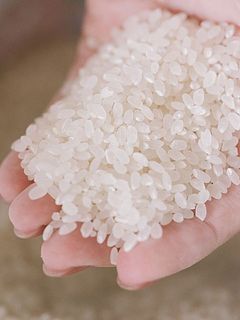 あきたこまちは小粒なのが特徴です。