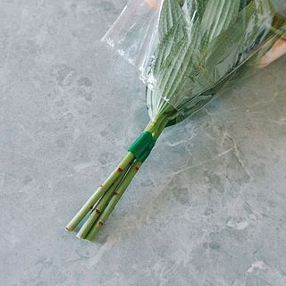 産地直送の百合は保水なしでお届けします。市場からお花屋さんに卸す時と同じ輸送方法なので、品質に問題ありません（「乾式輸送」と呼ばれます）。