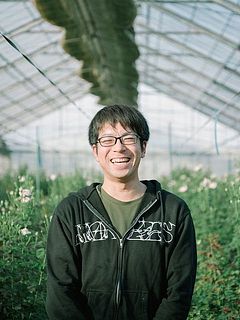 生産者の石川遼太郎さん。とても丁寧な素敵な方です。